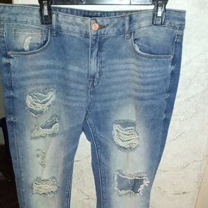 Distressed Jeans